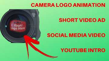 Camera Logo In Lens Fiverr Logo Animation Chuckdoon Live Action Rotating Social Media Video