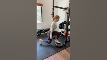 DB Deficit Reverse Lunge