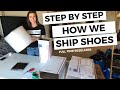 How We Ship Shoes | Full Time Resellers | Poshmark & Mercari