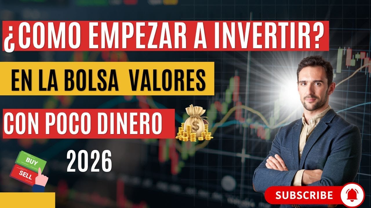 Como empezar a invertir en la bolsa de valores con poco dinero - YouTube