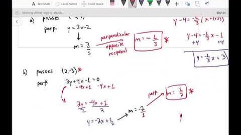 Horizontal, Vertical, Parallel, and Perpendicular Lines