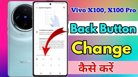 vivo x100 back button settings, vivo x100 side button setting