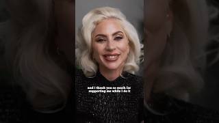 A cute message from Lady Gaga 💚