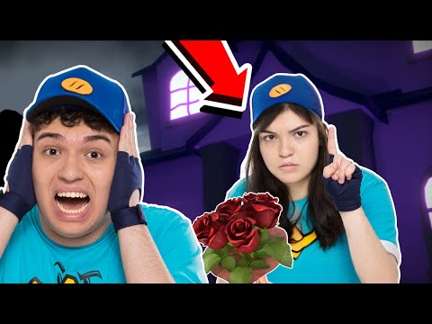 ESCAPE DA NAMORADA MALVADA ASSUSTADORA NA MANSO DO ROBLOX!! (Escape Evil Crush)