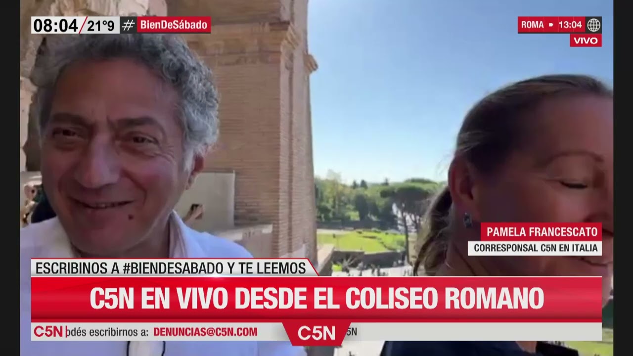 C5N en desde el COLISEO ROMANO -