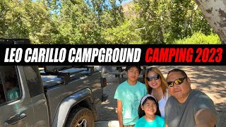 Leo Carrillo SP Campground Beach Camping Malibu 2023