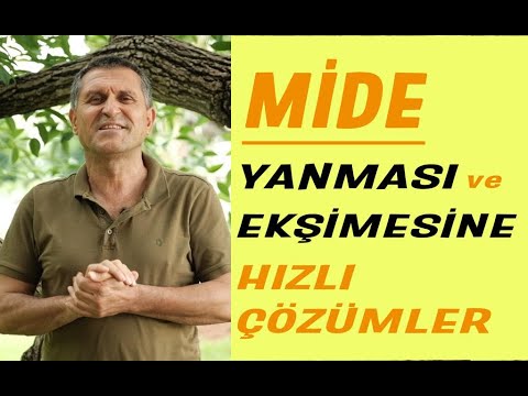 MİDE YANMASINA ve EKŞİMESİNE DOĞAL NE İYİ GELİR I YANMASI EKŞİMESİ EVDE NASIL GEÇER I NEDEN OLUR