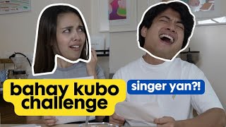 BAHAY KUBO CHALLENGE?! Did we ruin the song?! by Mikael & Megan 13,594 views 1 year ago 9 minutes, 14 seconds