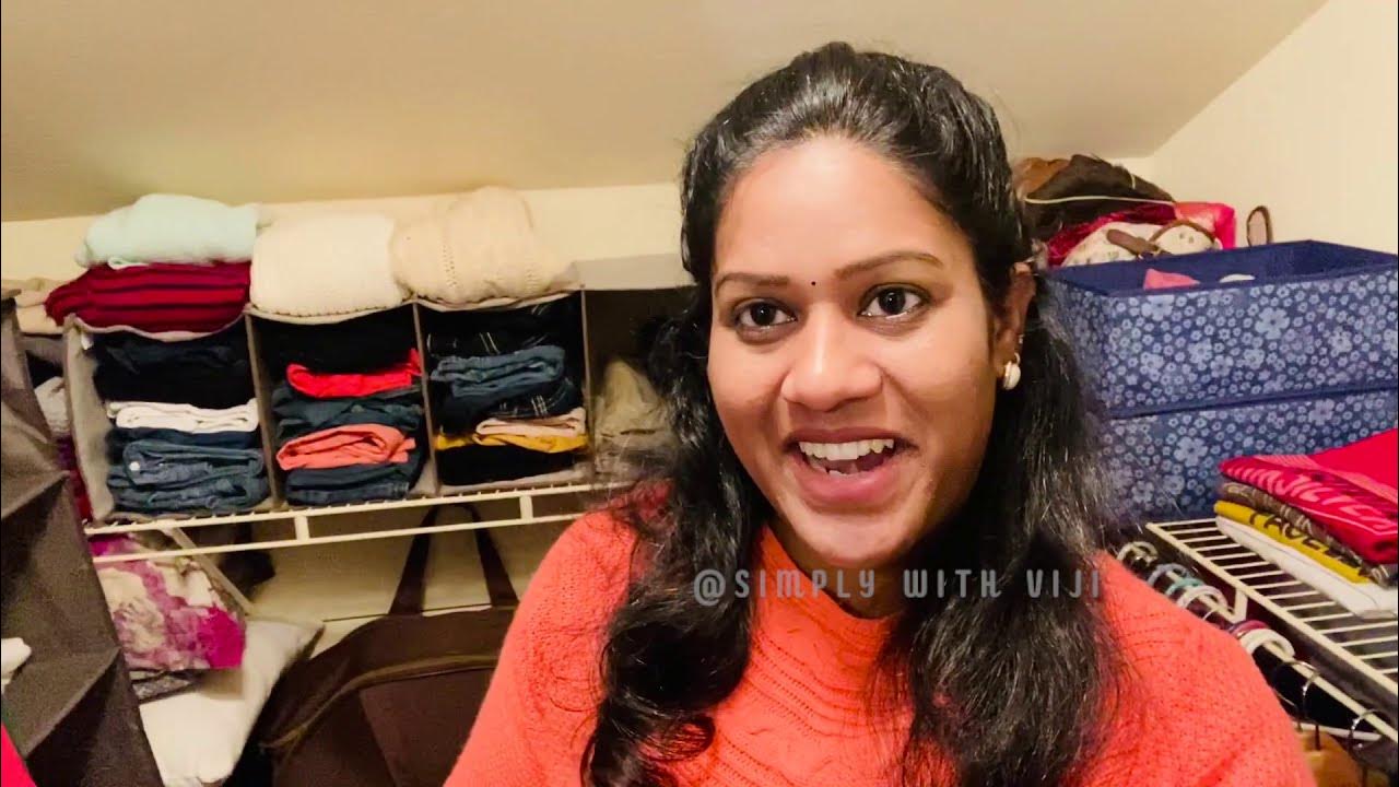 INDIAN CLOSET ORGANIZATION AND CLOSET TOUR USA/HOW TO ORGANIZE THE