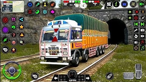 TRUCK SIMULATOR GAMEPLAY. TRUCK DRIVING SIMULATOR GAME..#games #truckgames 