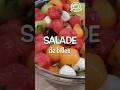 SALADE DE BILLES - Salade de melon, très frais, idéal pour l'été