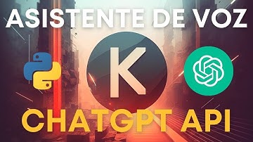 Crea un ASISTENTE de VOZ (y fotos) con ChatGPT API (Python)