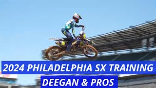 2024 Philadelphia Supercross Training-DEEGAN & PROS #99