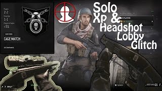 (Patched)Modern Warfare Remastered SOLO XP & Unlimited Headshots Lobby Glitch!!!