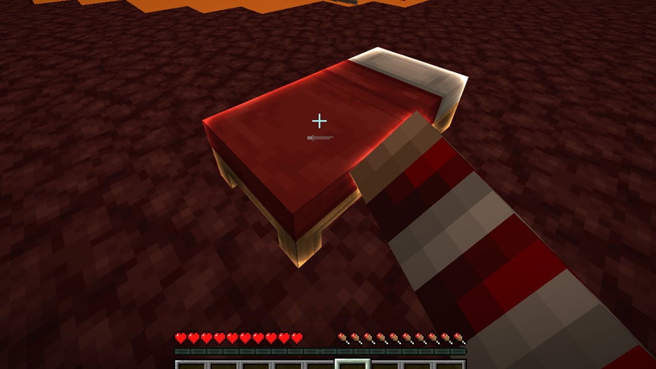 His first time in the nether… 