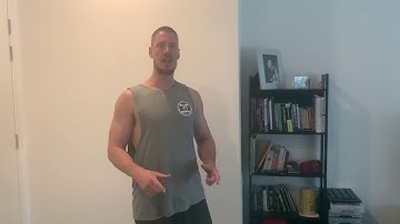 Alex Natera Overcoming Isometrics for Sprinting in your Home using a Towel
