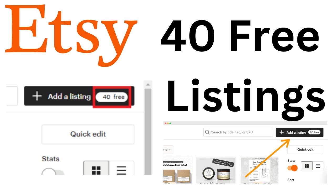 How To Get 40 FREE Etsy Listings INSTANT 40 FREE Listings On Etsy how-to-get-40-free-etsy-listings-instant-40-free-listings-on-etsy