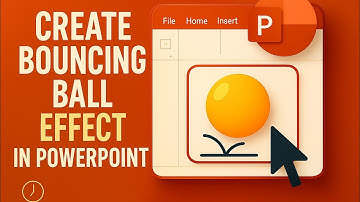 Make Your Slides Pop: Bouncing Ball in PowerPoint!