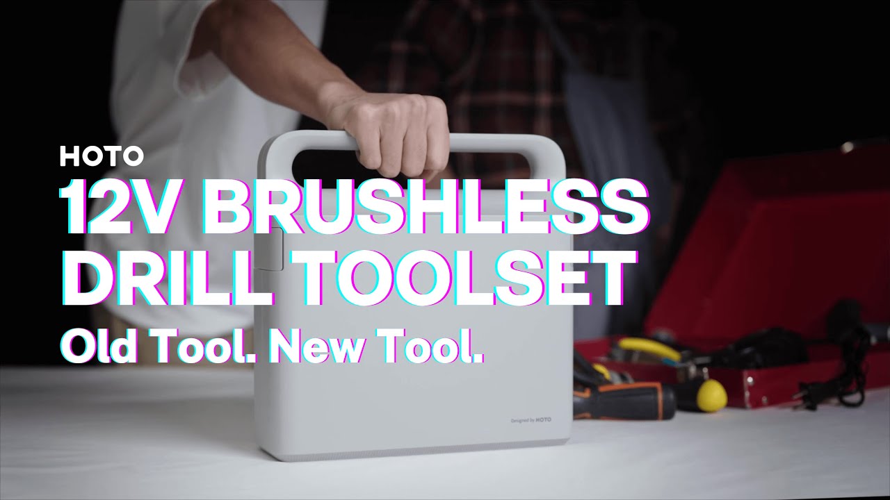 Hoto Tools 12V Brushless Drill