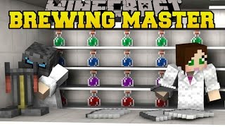 Minecraft: THE BREWING MASTERS! - PUMPKIN PARTY - Mini-Game