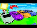 Jj and mikey found cars portals  in minecraft  nether vs end vs lava vs water portal cars