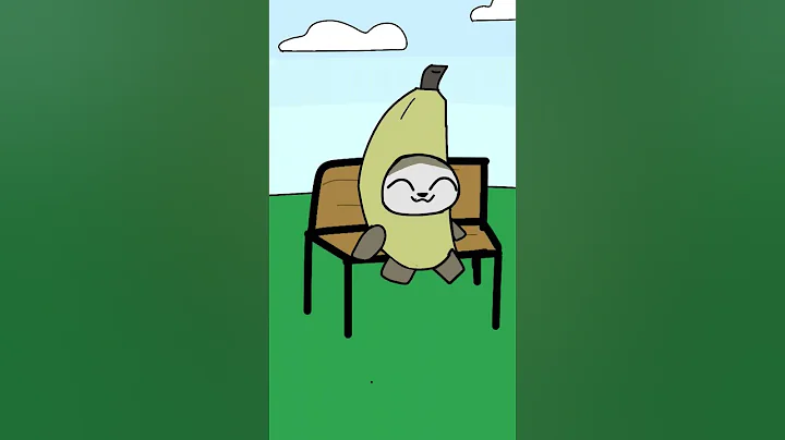 Banana cat is happy |Character By Raredoodle| "sorry i copy ur character:c" #animation #bananacat