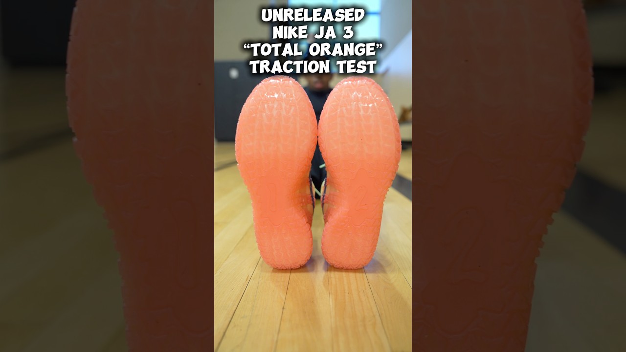 Unreleased Nike Ja 3 “Day Break” Traction Test