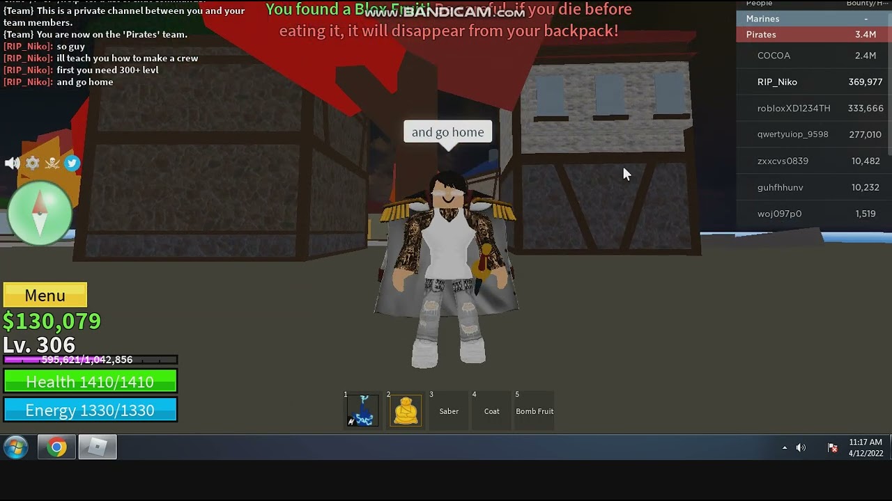 How do I accept crew invite???? : r/bloxfruits