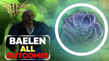 FIND THE MUSHROOM PICKER | ALL OUTCOMES & DIALOGUES | CURE BAELEN | GIVE NOBLESTALK TO SHADOWHEART