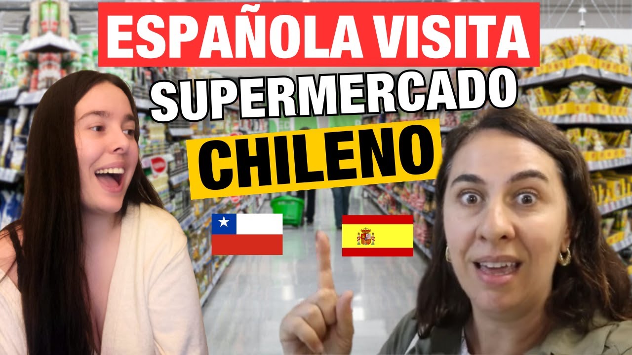 ESPAÑOLA REACCIONA a 🇨🇱 Qué hay en un SUPERMERCADO CHILENO @larecomendadora
