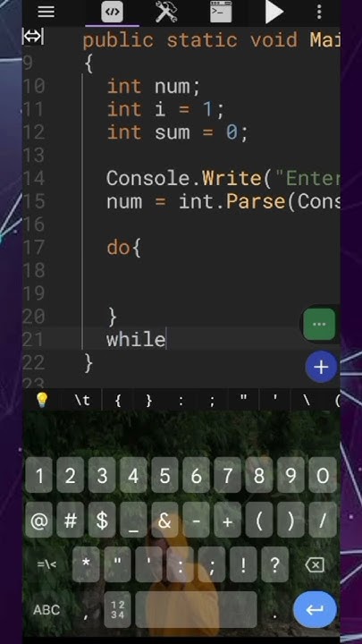 Get the sum of all numbers using Do While Loop With C# - YouTube