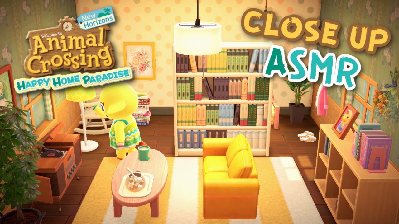 Interior design ASMR Animal Crossing Happy Home Paradise ð️ Close up