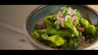 Shishito Peppers with Pickled Onions an Cotija Cheese by Ted Hopson (Tutorial) Our Cotija Cheese Is Versatile