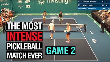 THE RESET: Breaking down the greatest match in Pickleball history (Game 2)