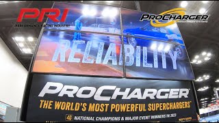 ProCharger Booth Billboard Feature | PRI 2023 #procharger #procharged #prishow #supercharged #boost