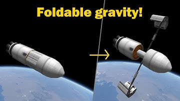 Foldable  artificial gravity system - KSP