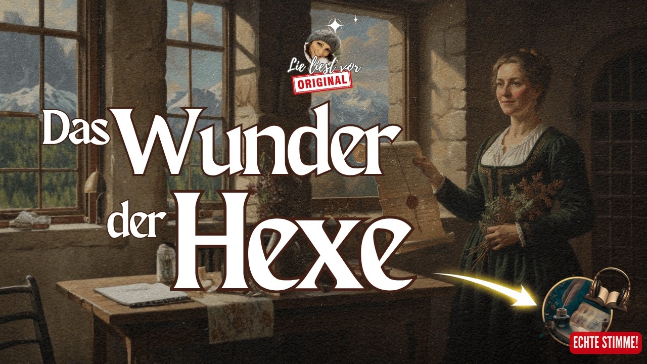 Hörbuch zum Entspannen: Das Wunder der Hexe | Eine wahre Geschichte zwischen Schatten & Licht