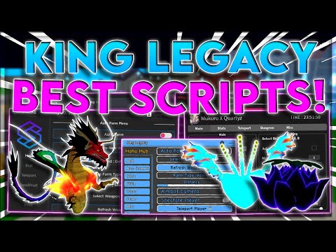 BEST SCRIPT ] Roblox ❘ King Legacy Script / Hack Gui ( Bring Fruits, Auto  Farm) * PASTEBIN 2022 * 