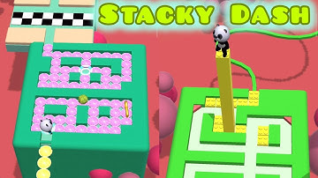Stacky Dash - All Levels Gameplay Android,ios hard level #1244 #1245 #1246 #1247 #1248 #1249