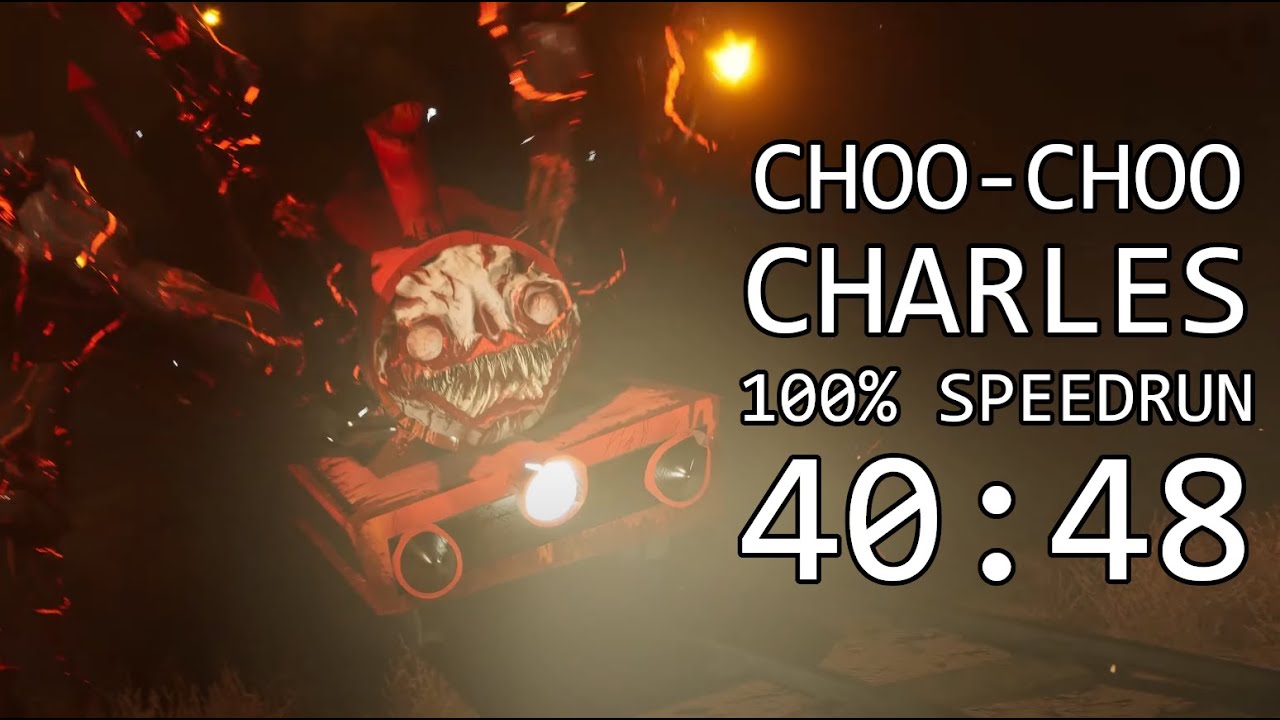 ChooChoo Charles 100 Speedrun 4048 (Former World Record) YouTube