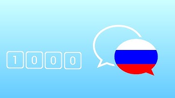 1000 câu tiếng Nga giao tiếp hằng ngày thông dụng nhất - Learn Russian Phrase - Russian Conversation