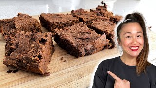Deliciously Ella's sweet potato brownies with HIGH PROTEIN!