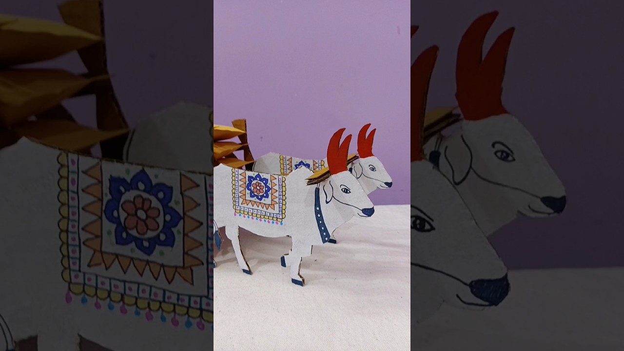 Diy Bullock Cart🛞 