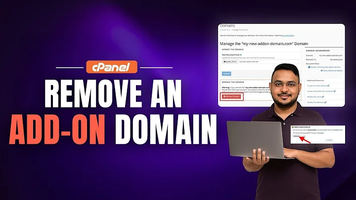 Remove Add-on Domain in cPanel | YouStable Hosting Guide