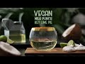 How to make the best vegan milk punch  clarified key lime pie milk punch made with coconut milk