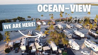 Oceanside Camping In The Florida Keys! Checking Into Sunshine Key RV Resort!