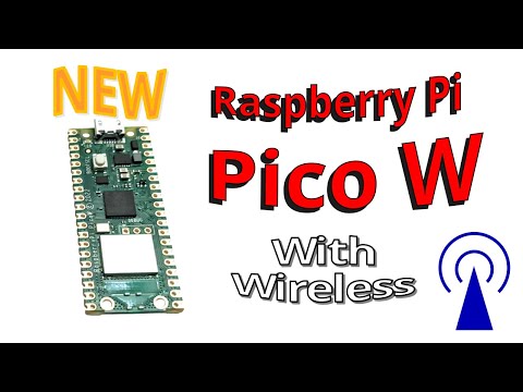 New Raspberry Pi Pico W - Micro controller with Wireless Wi-Fi networking