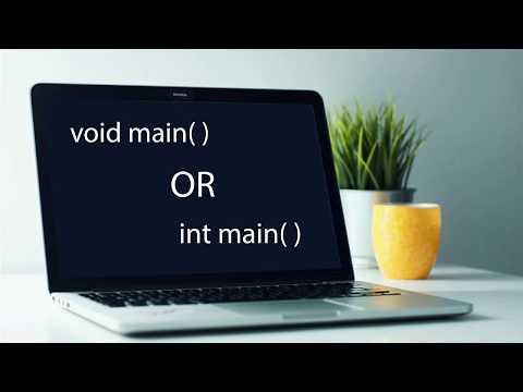 void main or int main? The Definitive Answer Based on Standards