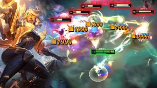 Rank 1 Zeri : His AOE Damage is Extremely so BROKEN - Engsub (Zeri vs MF, Jinx)