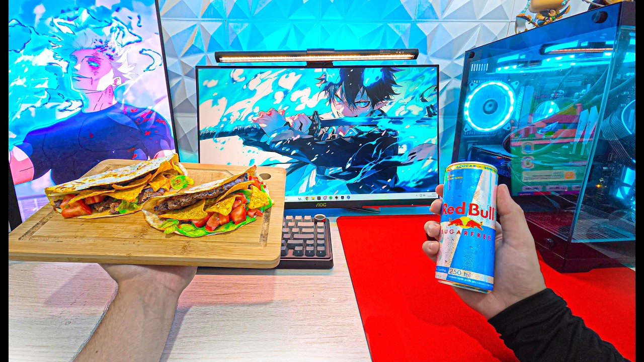 Um Gamer CLT Aproveitando a Madrugada Perfeita (Fui Trabalhar Virado KK)